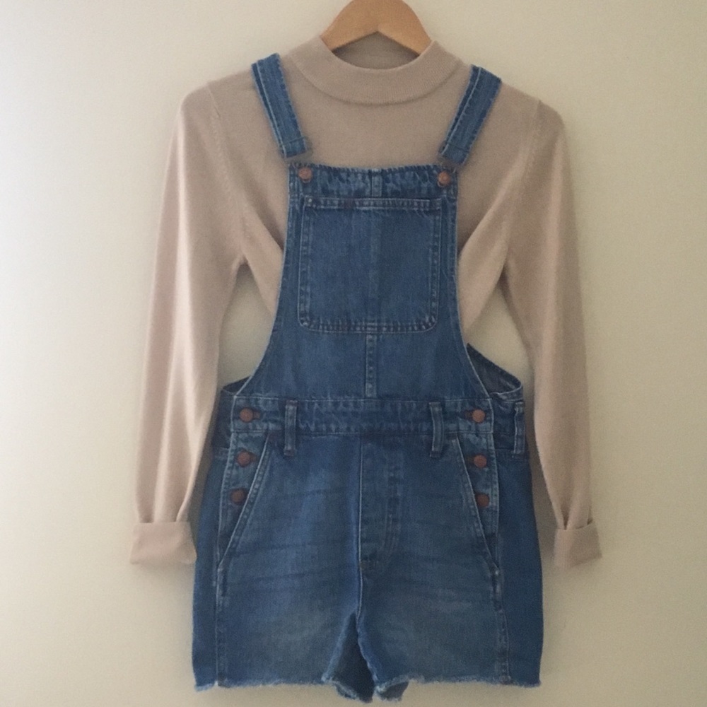 Madewell Adirondack Short Overalls XS - Picture 1 of 8